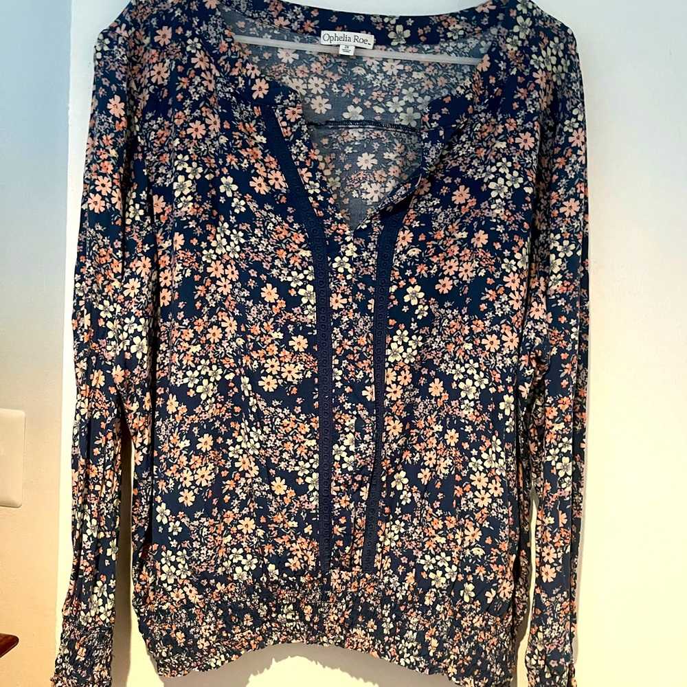 Women’s Ophelia Roe 2X Floral Top